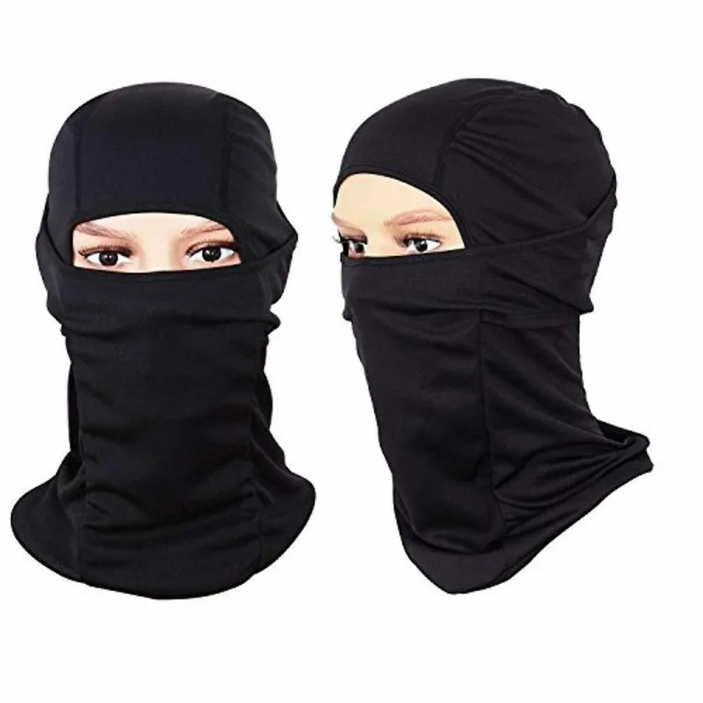 Maoko Thin Hood Balaclava,Ski Face Mask Balaclava - Black